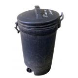 Outdoor Trash Can w/ wheels & lid