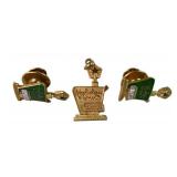 Gold Filled Holiday Inn Items plus pendant