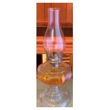 Oil Lamp - 19" tall