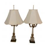 2 Lamps - 38" tall