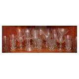 Assorted Glassware