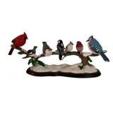 Danbury Mint Bird Figurines - 16 x 4 x 7