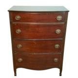 4-Drawer Chest of Drawers - 34 x 19 x 46