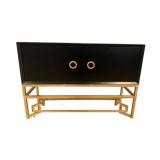 Chelsea House Decker Cabinet in Black