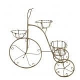Metal Tricycle Planter - 45 x 45 x 21