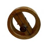 Antique Wood Wheel 20"x12"