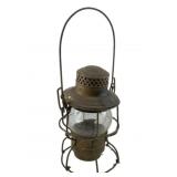 C & O Railroad Lantern 15"x7.5"x6"