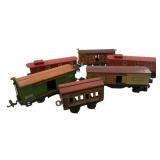Group Lot of 7 Lionel Train Cars 3"x3"x10"