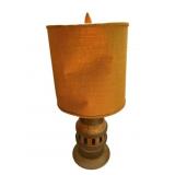 Mid-Century Wheel Hub Lamp 37"