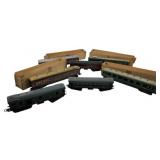 Group Lot of 7 Marklin Train Cars 2"x2"x9"