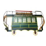 Cable Car Wall Art Metal 16"x28"