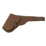 Vtg Leather Gun Holster 12"x6.25"