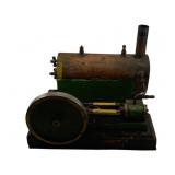 Antique Steam Engine 8"x13"x12"