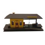 Handmade Wood Lighted Station 5"x12"x14"