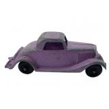 Hubley Sedan Purple Car Metal 2"x5.5"x2.25"