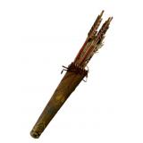Native American Style Quiver w/ Arrows 29.5"