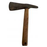 Antique Wooden Marde Axe 9"x6"