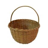 Medium Primitive Basket w/Handle 14"x12.5"