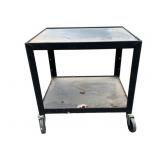 Metal 2 Tier Cart 24"x24"x18"