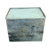 Vintage Wooden Storage Box 12"x14.5"x10.5"