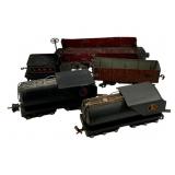 5pc Set Lionel Tin Litho Trains 4"x9"x3"