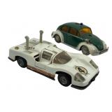 Schuco Group of 2 Wind Up Cars 4"x2"
