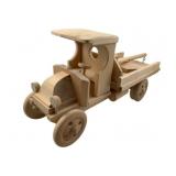 Truckworks Wood Tow Truck 7.5"x16.5"x6"
