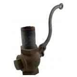 Vintage Brass Gate Valve 12"x10"x4"