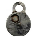 Vtg Trick Lock and Cigar Cutter 1.5"x1.25"