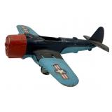 Hubley Kiddie Toy Plane 3.5"x11"x9.5"