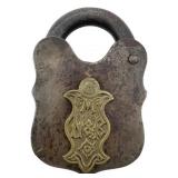 N&B Padlock w/o Key 4.5"x3"