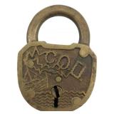 Simmons Wireless Padlock w/o Key 2.75"x2"