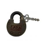 Old Glory Padlock w/Key 2.5"x2"