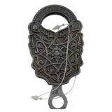 Miller Lock Co. Padlock w/Key 3.25"x2"