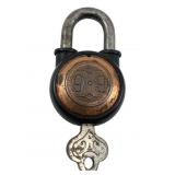 9-9 Padlock w/ Key 2"x1"