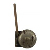 Vintage Hand Ringing Bell 3.5"x4.25"x7"