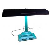Green Metal Desk Lamp 15"x18"x8"