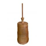 Antique Wooden Butter Churn w/ Dasher 41"x11"