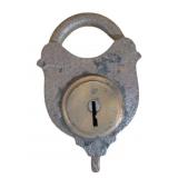Antique Padlock 3"x2"