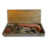 Gilbert Erector Set #7 in Wood Box 21"x2"x2"
