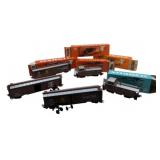 Group Lot of 5 Marklin Train Cars 2"x2"x8"