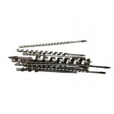 Group Lot of Large Drill Bits 24"