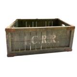 I.C.R.R. Wood Crate 12"x26"x15"