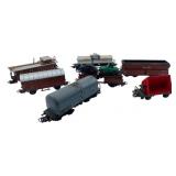 Group Lot of 7 Marklin Train Cars 2"x2"x6"
