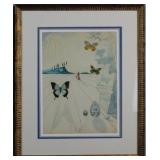 Papillons Giclee by Salvador Dali