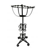 Wrought Iron Twisted Design Plant Stand