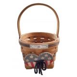 Vintage 1989 Longaberger Inaugural Basket