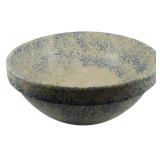 Large Vtg 1930s Roseville Spongeware Bowl