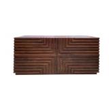Wood Maze Wooden Credenza