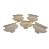 5 Art Glass Shades 5"